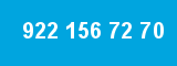 922 156 72 70